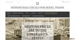 Desktop Screenshot of modernrails.com