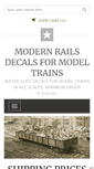Mobile Screenshot of modernrails.com